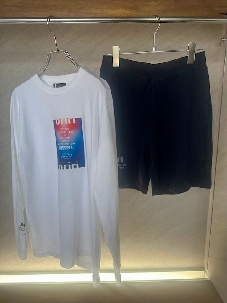 セットアップ ロングスリーブTシャツ&パンツ