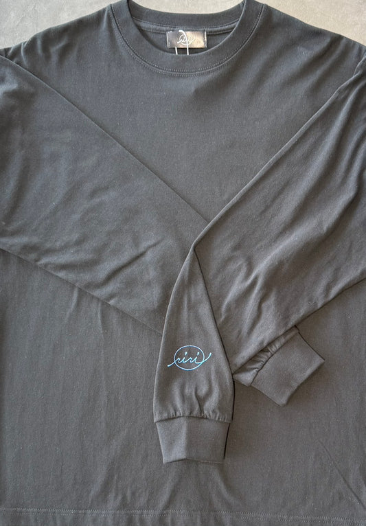 アートプリントロングスリーブTシャツ